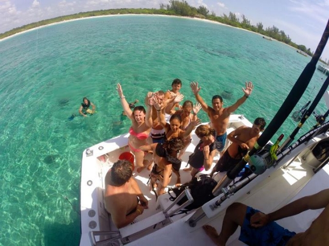 fiesta a bordo